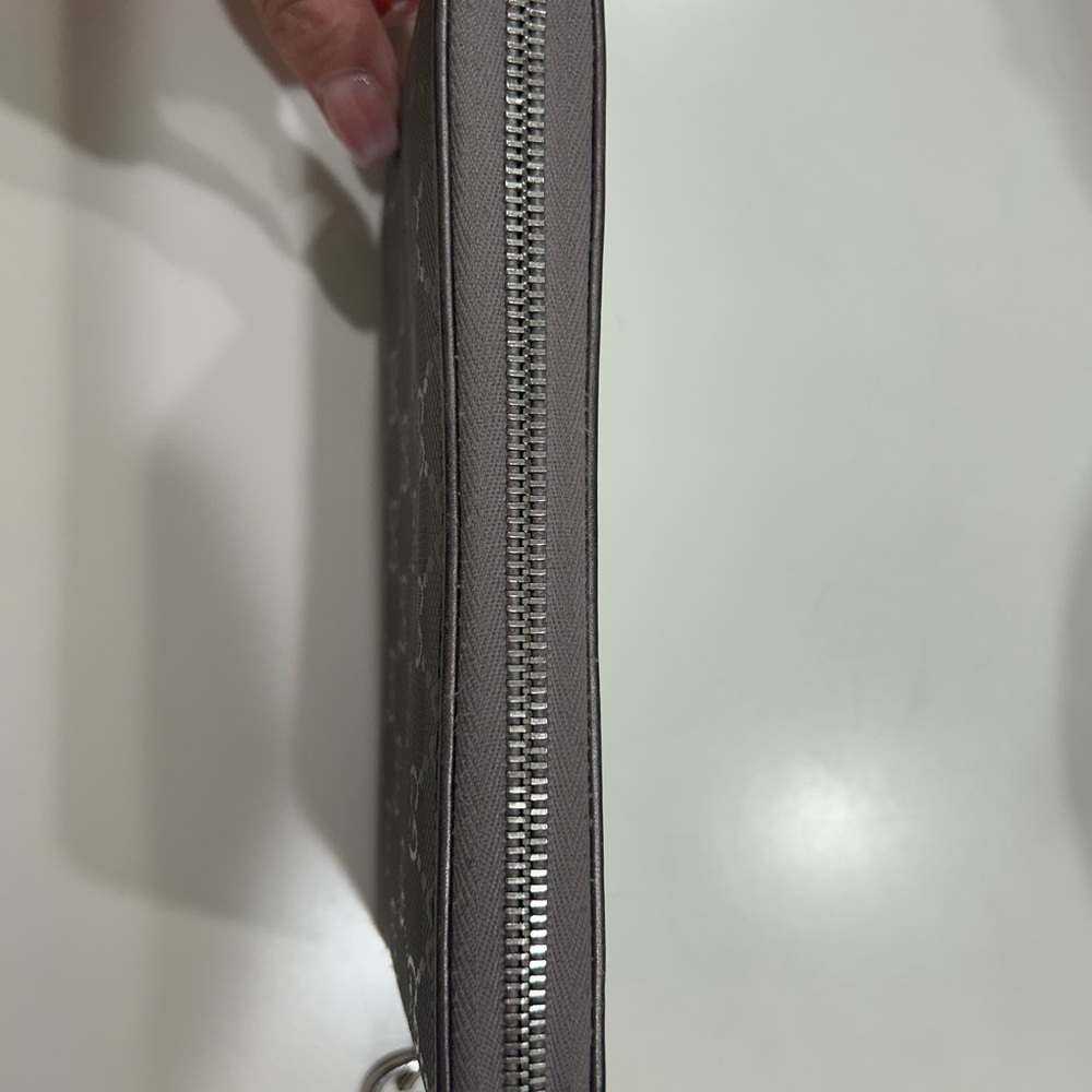 Silver Monogram Wallet - Picture 4 of 5